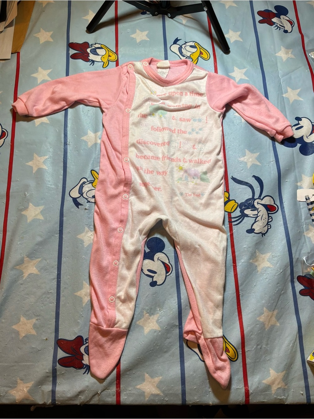 Vintage carter one piece infant size large 18-23 pounds